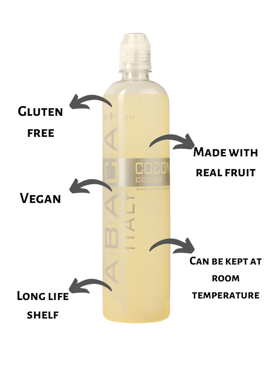 Coconut syrup for cocktails