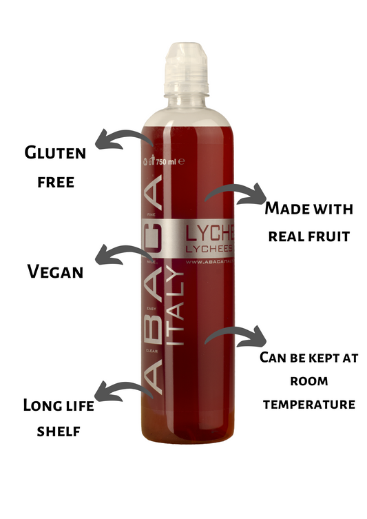 Lychee syrup for cocktails