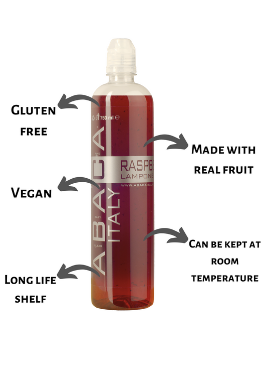 Raspberry syrup for cocktails