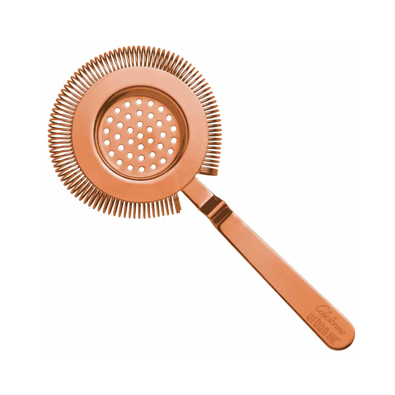 Calabrese Copper Cocktail Strainer – 20.5cm