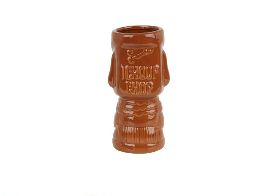 Ceramic Molokai Tiki Mug – 360ml Brown