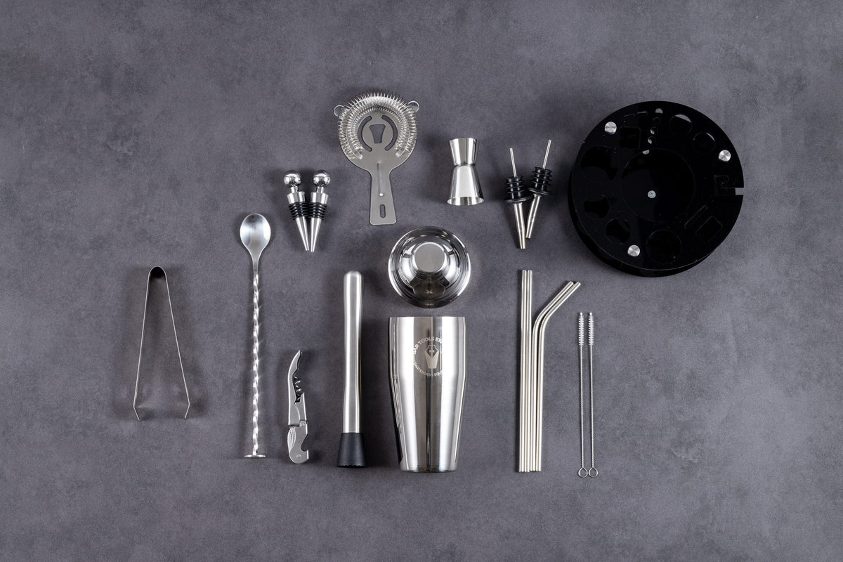 Professional Cocktail Making Kit – Bar Tools Gift Set