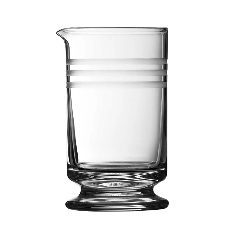 Calabrese 3 Cuts Footed Mixing Glass 60cl – Handmade