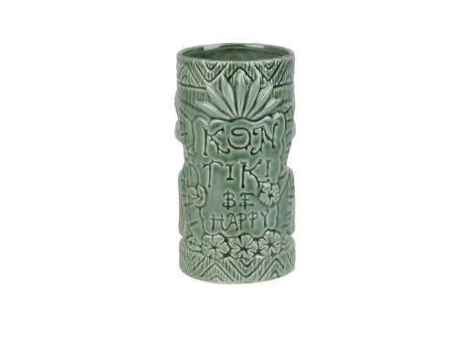 Ceramic Kon Tiki Mug – 630ml Faded Green