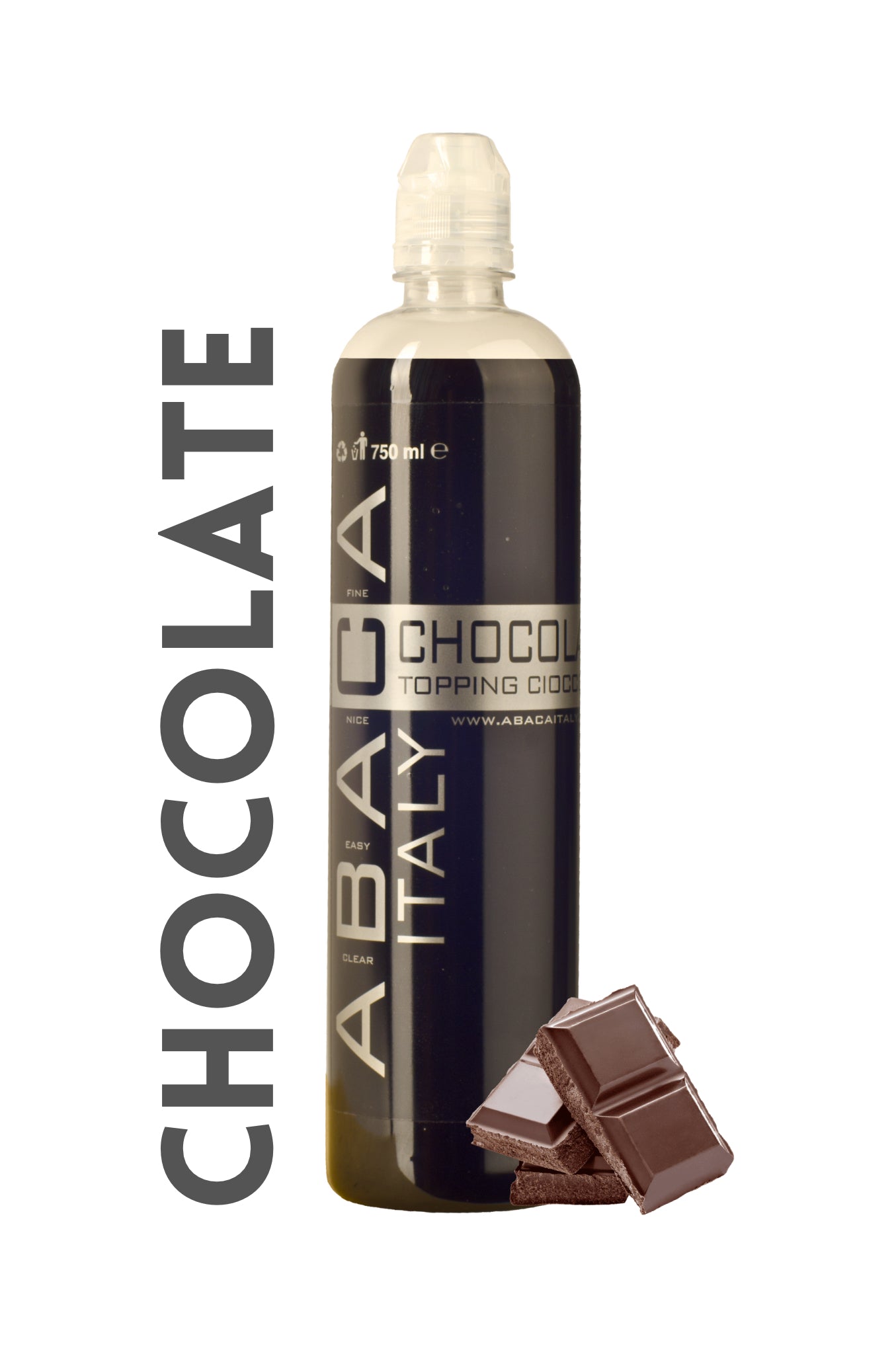 Chocolate topping sauce