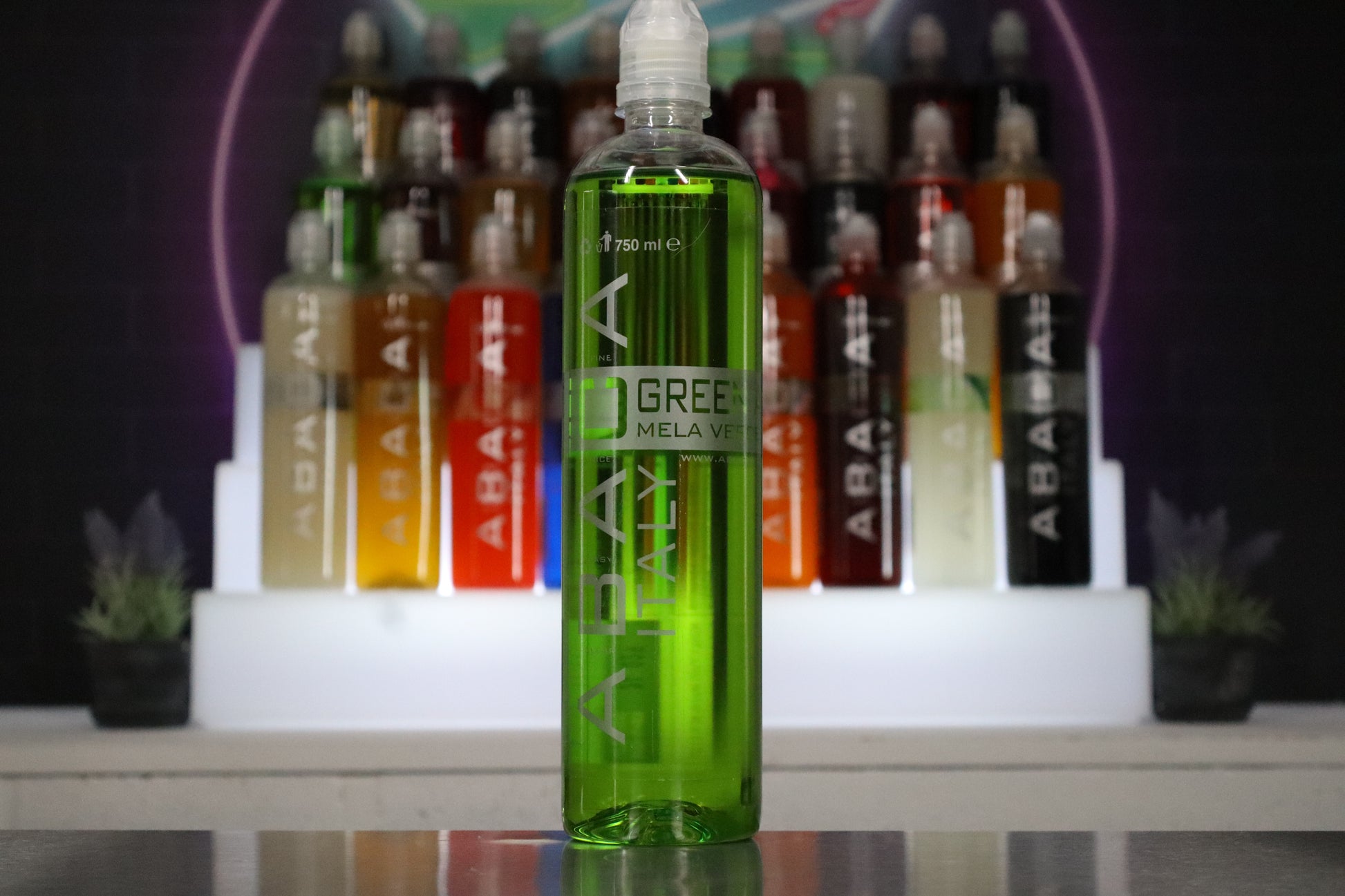 Green apple puree for cocktails