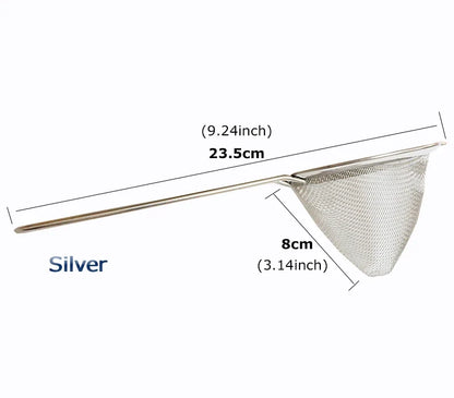 Fine Mesh Cone Cocktail Strainer – Stainless Steel