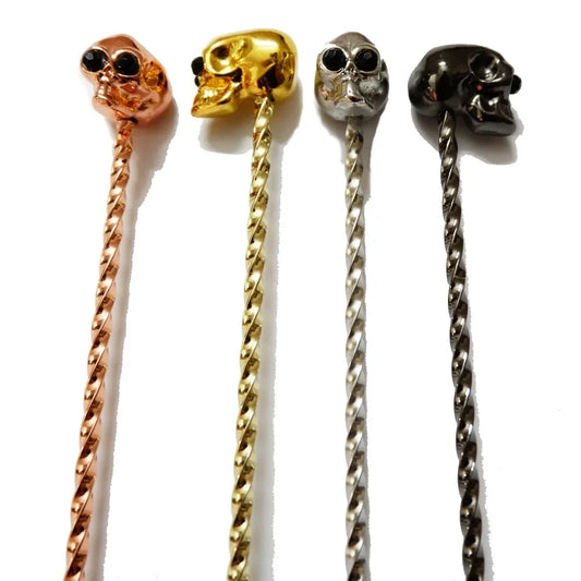 Skull Cocktail Bar Spoon – 33cm / 44cm