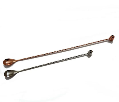 Skull Cocktail Bar Spoon – 33cm / 44cm