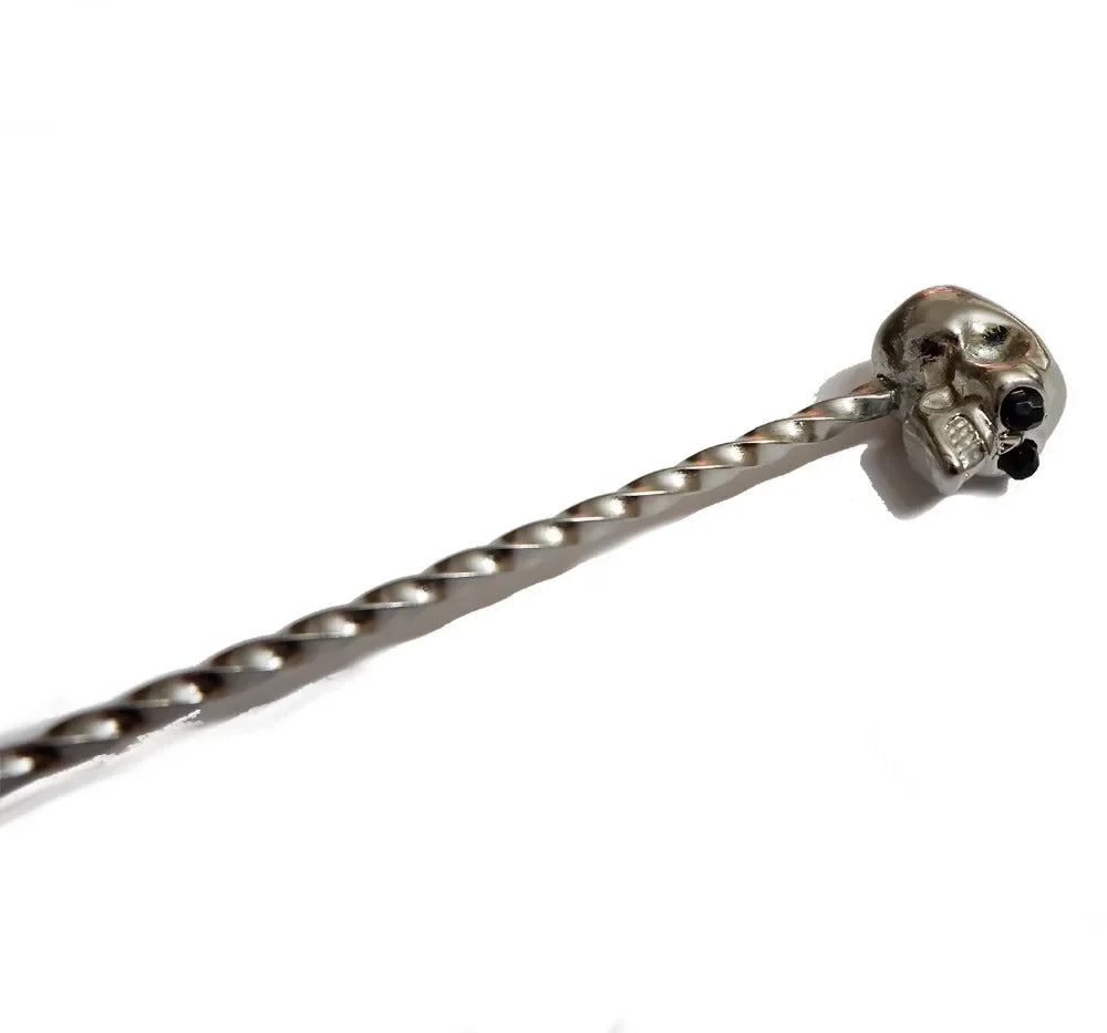 Skull Cocktail Bar Spoon – 33cm / 44cm