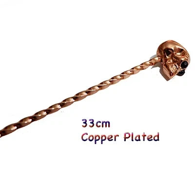 Skull Cocktail Bar Spoon – 33cm / 44cm