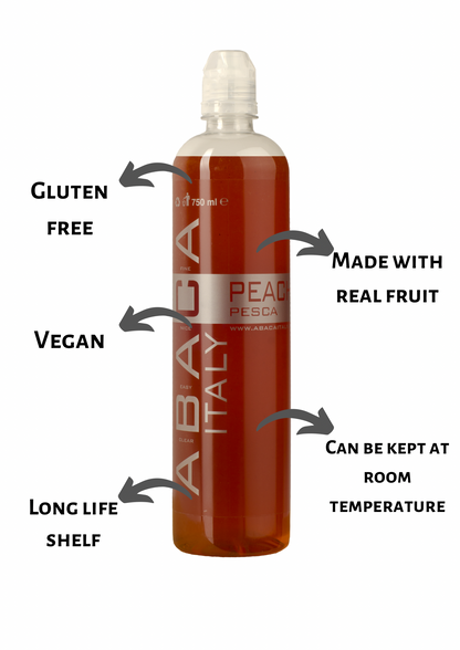 Peach syrup for cocktails