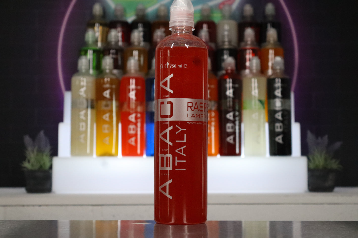 Raspberry puree for cocktails