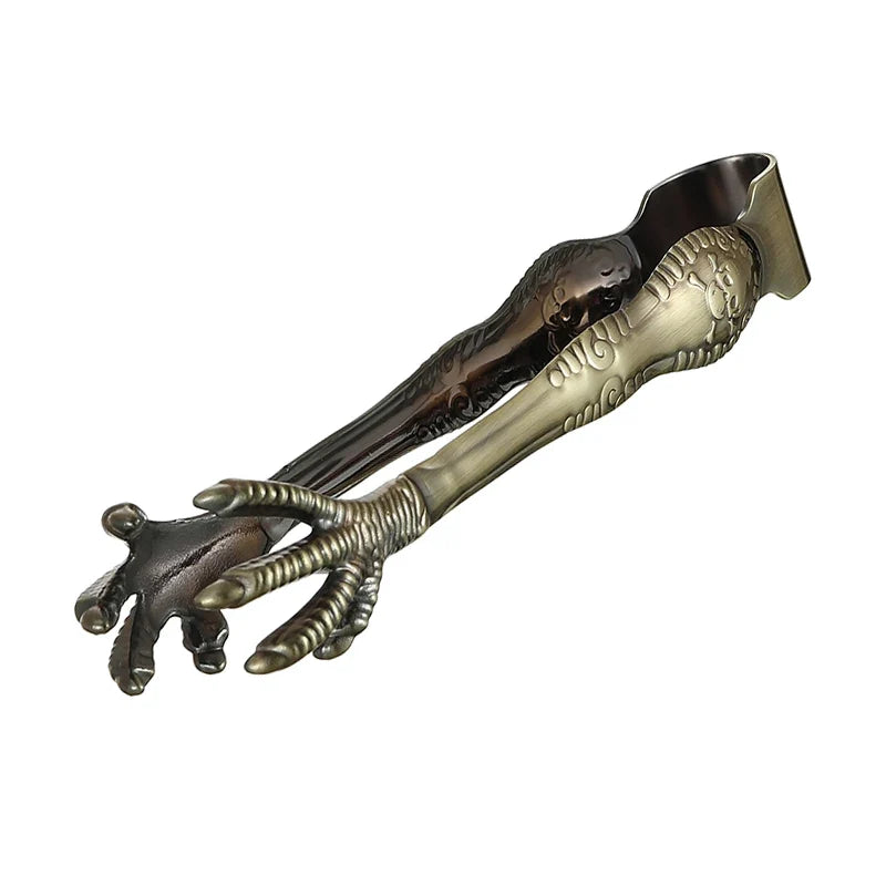 Talon Cocktail Ice Tongs – Stainless Steel 20cm