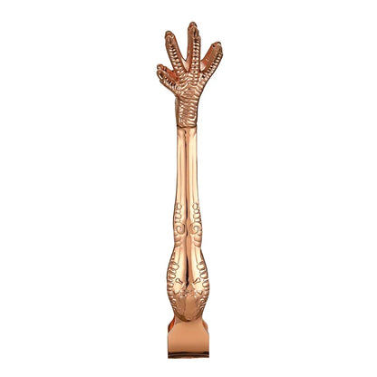 Talon Cocktail Ice Tongs – Stainless Steel 20cm