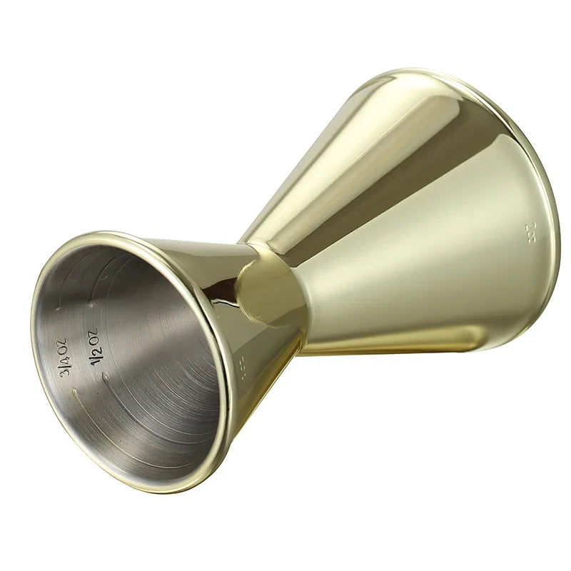 Double Cocktail Jigger 1oz/2oz – 304 Stainless Steel