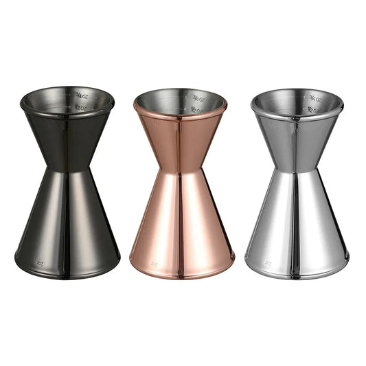 Double Cocktail Jigger 1oz/2oz – 304 Stainless Steel