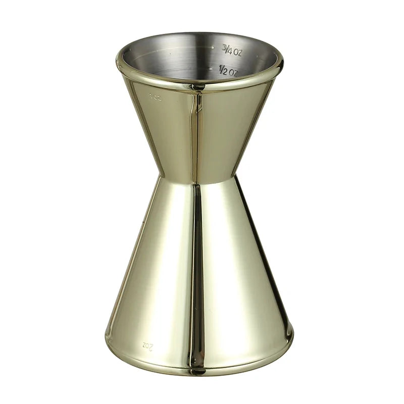 Double Cocktail Jigger 1oz/2oz – 304 Stainless Steel