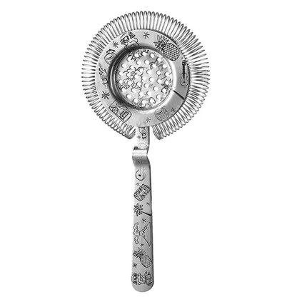 Hoffman Hawthorne Cocktail Strainer – 304 Stainless Steel