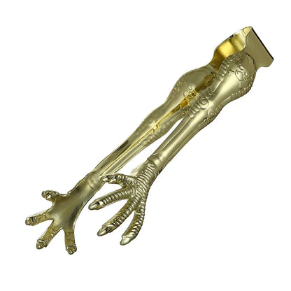 Talon Cocktail Ice Tongs – Stainless Steel 20cm