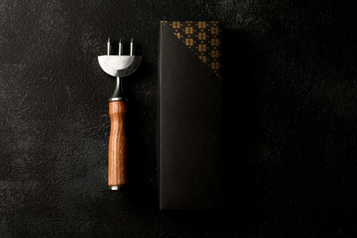BARTA Double Carving Ice Pick – Wood Handle