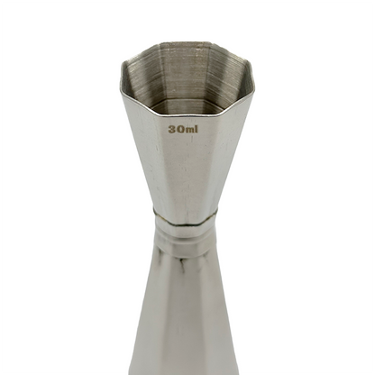 Octagonal Stainless Steel Cocktail Jigger