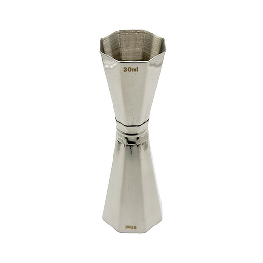 Octagonal Stainless Steel Cocktail Jigger